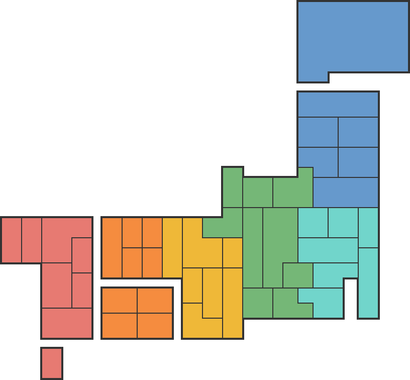 日本地図