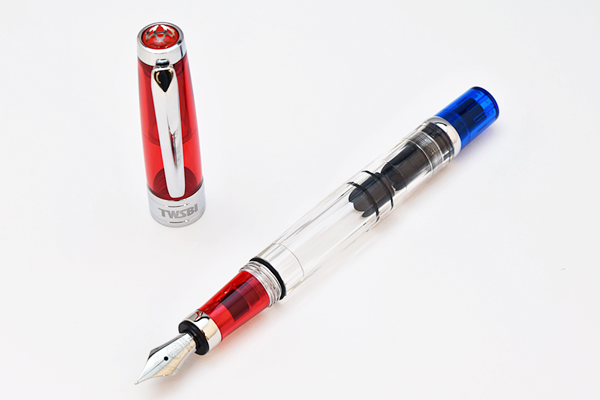 TWSBI DIAMOND 580 Ruby Red RBT（ツイスビー ダイヤモンド 580 ルビーレッド）