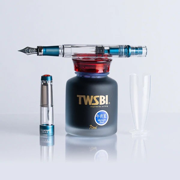 TWSBI DIAMOND 580 ALR Prussian Blue（ツイスビー ダイヤモンド 580 ALR プルシアンブルー）