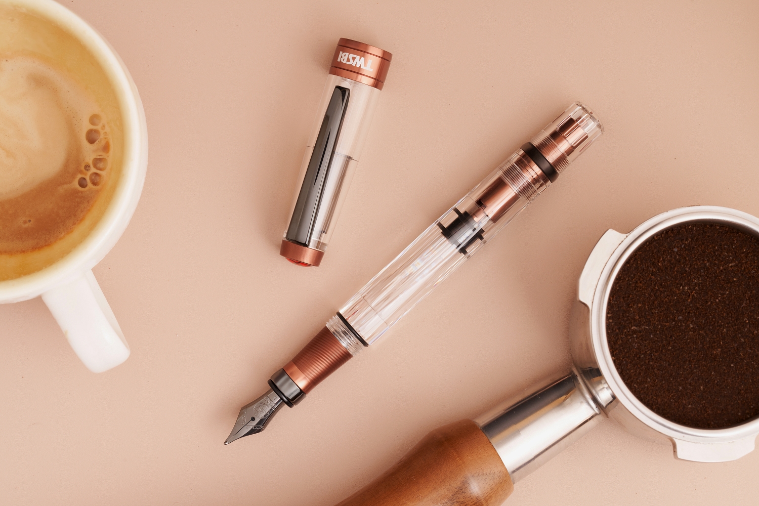 TWSBI DIAMOND 580 ALR Affogato with/O（ツイスビー ダイヤモンド 580 ALR アフォガード with/O）